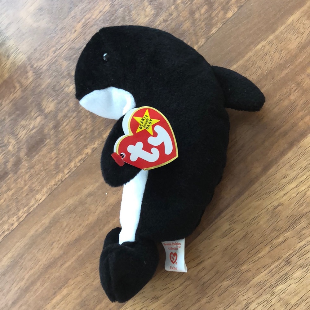Dolphin ty beanie baby